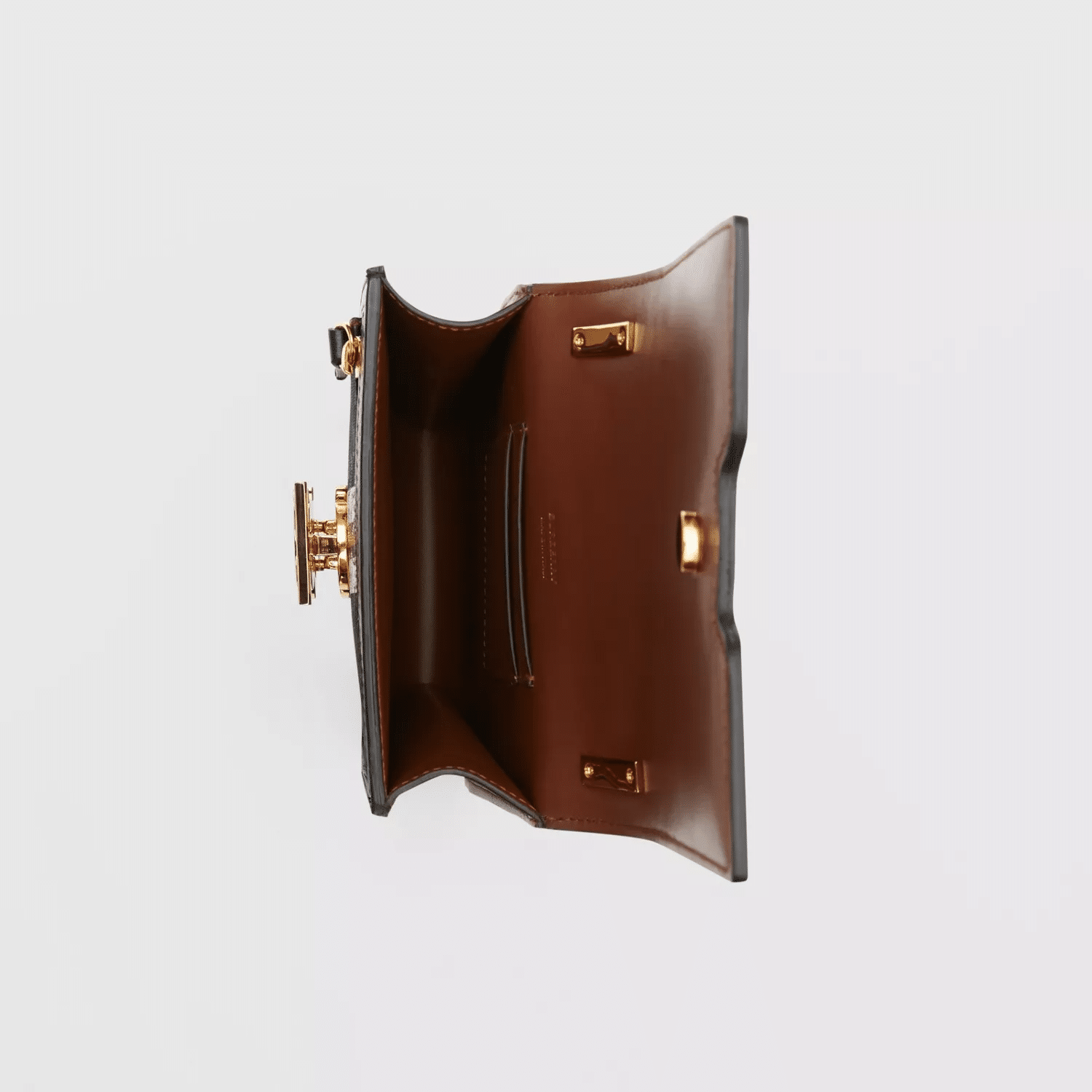 Burberry Monogram Stripe E-canvas Robin Bag