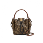 Burberry Monogram E-canvas Bucket BagPrice Limited availability
