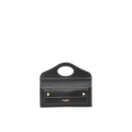 Burberry Mini Topstitched Lambskin Pocket Clutch