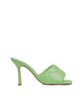 Bottega Veneta Rubber Lido Sandal in Pistachio