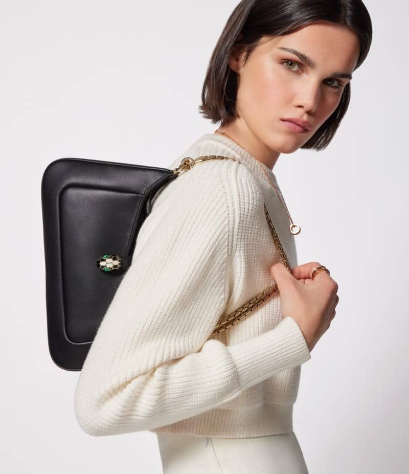 Serpenti Baia Shoulder Bag