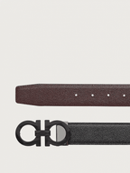 Salvatore Ferragamo Reversible and Adjustable Gancini Belt