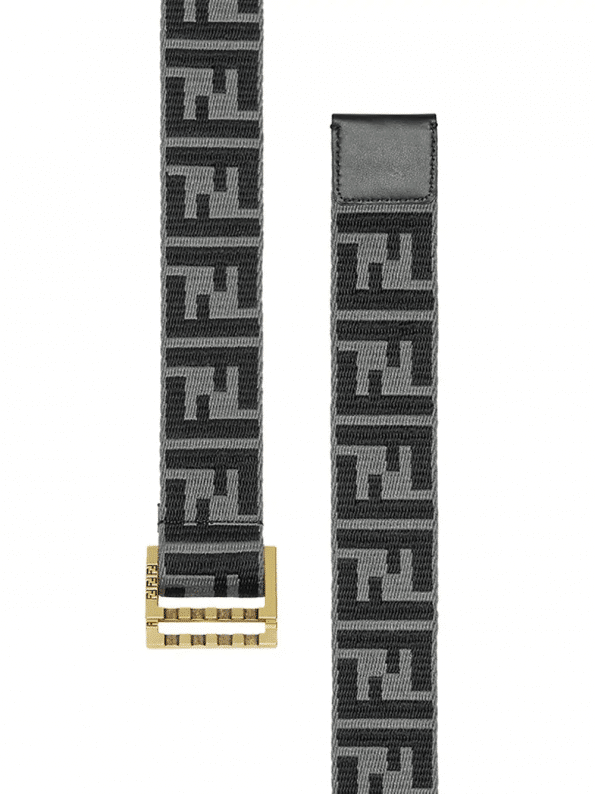 Fendi FF print belt
