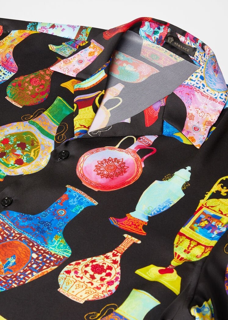 Versace Seven Vessels Print Shirt