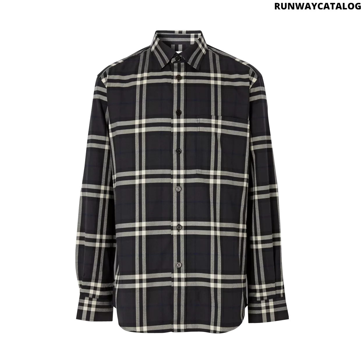 Burberry Vintage Check Cotton Flannel Shirt