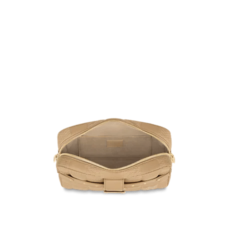 Louis Vuitton Troca MM Bag in Beige