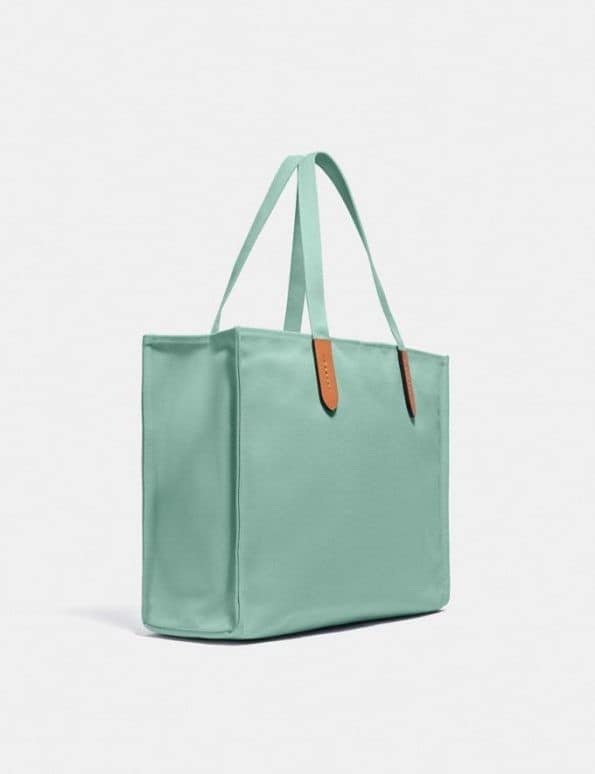Coach Canvas and Recycled Leather Tote