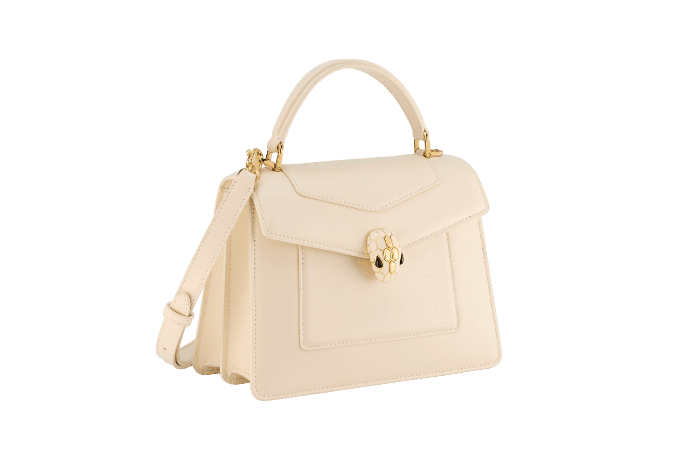 Serpenti Reverse Top Handle
