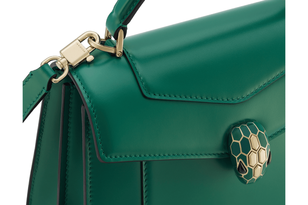 Serpenti Forever Medium Top Handle Bag