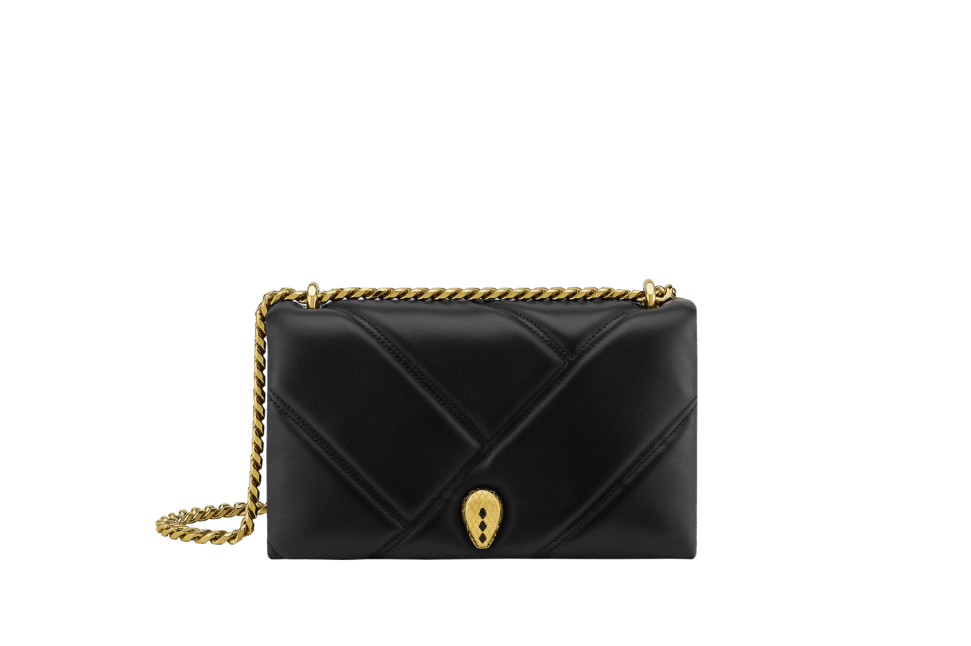 Serpenti Cabochon Shoulder Bag