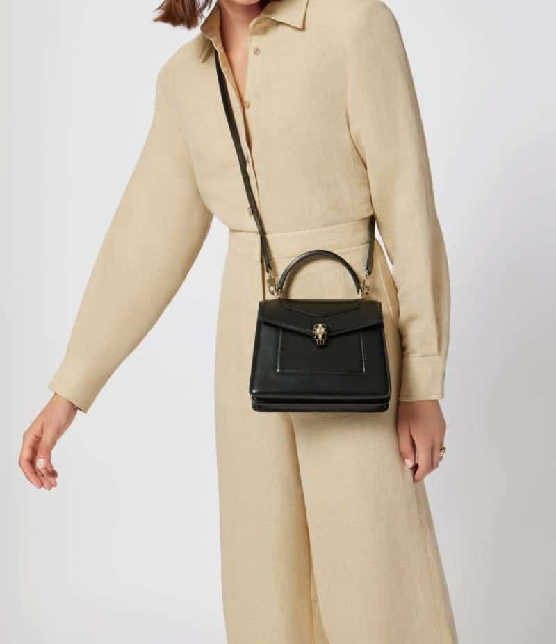 Serpenti Forever Medium Top Handle Bag