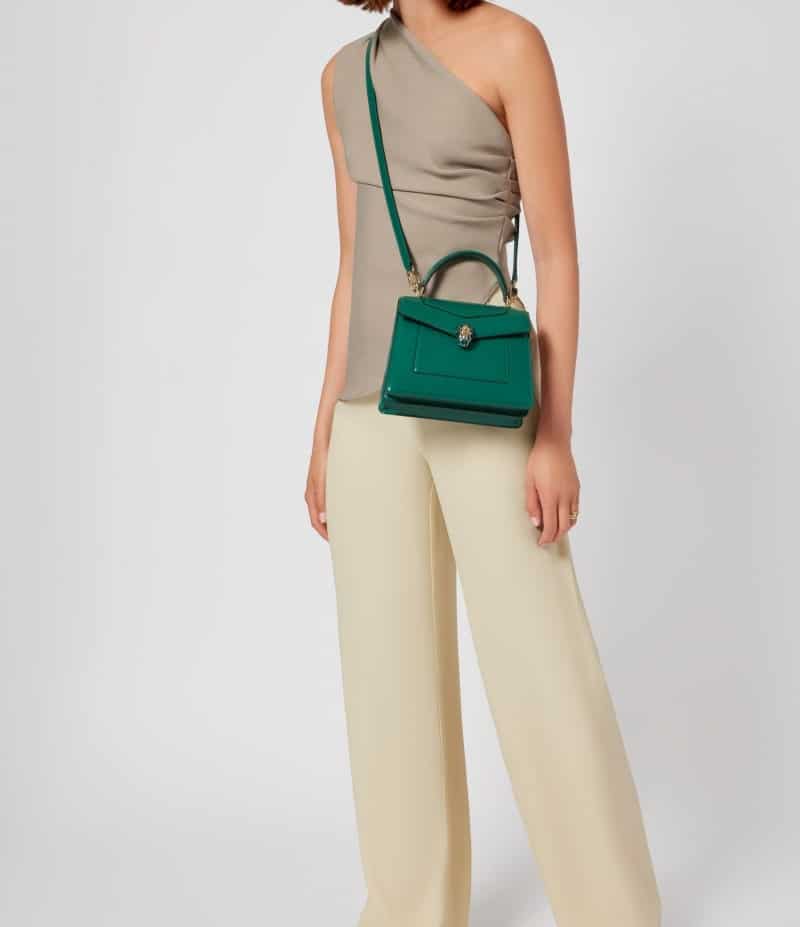 Serpenti Forever Medium Top Handle Bag