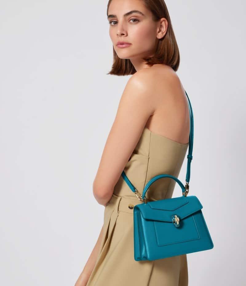 Serpenti Forever Medium Top Handle Bag