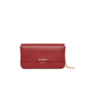Burberry Leather Wallet with Detachable Chain Strap