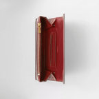 Burberry Leather Wallet with Detachable Chain Strap