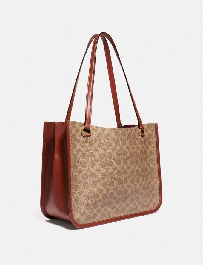 Coach Tyler Carryall In Signature Canvas