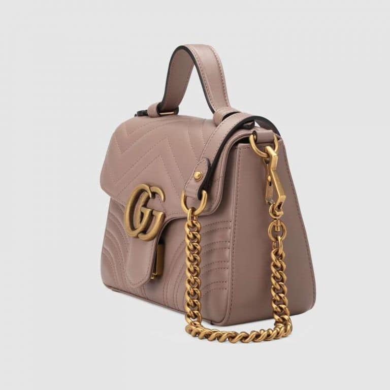 Gucci GG Marmont Mini Top Handle Bag