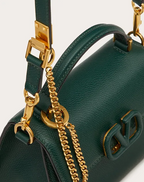 Valentino Mini Vsling Grainy Calfskin Handbag