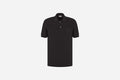 CD ICON POLO SHIRT Black Cotton Piqué