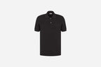 CD ICON POLO SHIRT Black Cotton Piqué