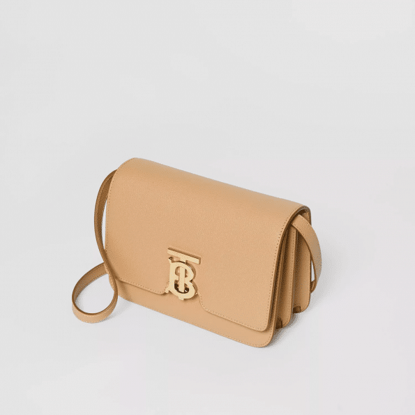 Burberry Small Grainy Leather TB Bag