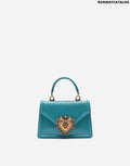DOLCE &amp; GABBANA SMALL DEVOTION BAG IN CALFSKIN