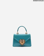 DOLCE &amp; GABBANA SMALL DEVOTION BAG IN CALFSKIN