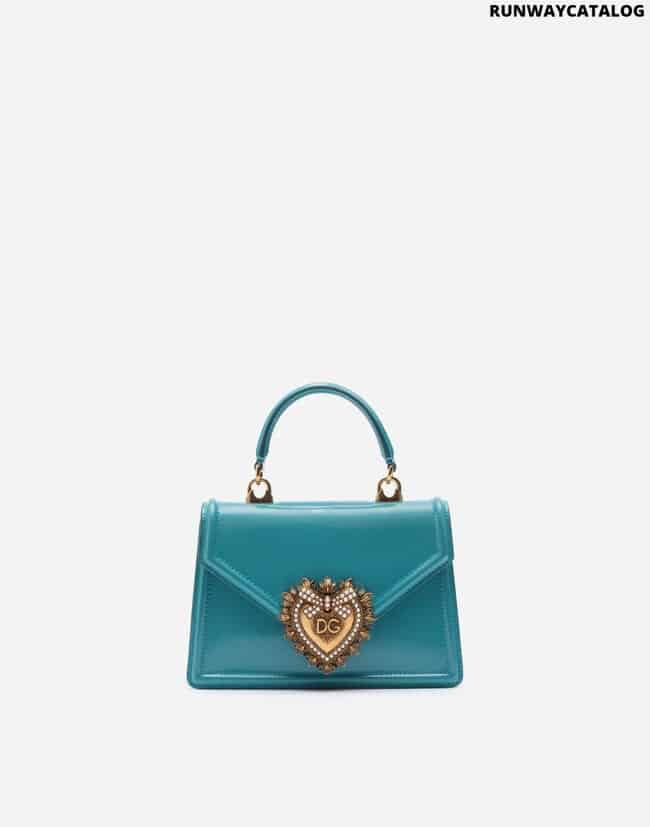 DOLCE &amp; GABBANA SMALL DEVOTION BAG IN CALFSKIN