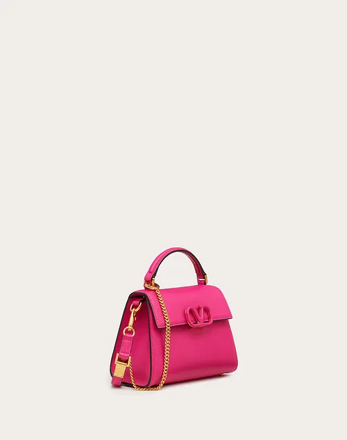 Valentino Mini VSLING Grainy Calfskin Handbag