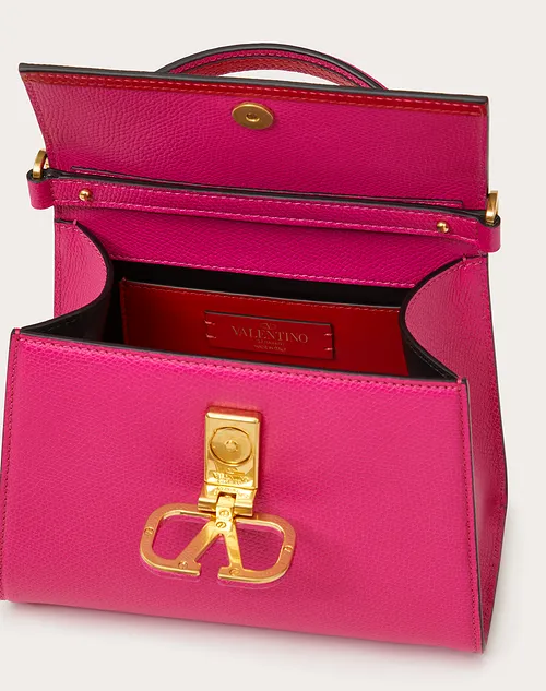Valentino Mini VSLING Grainy Calfskin Handbag