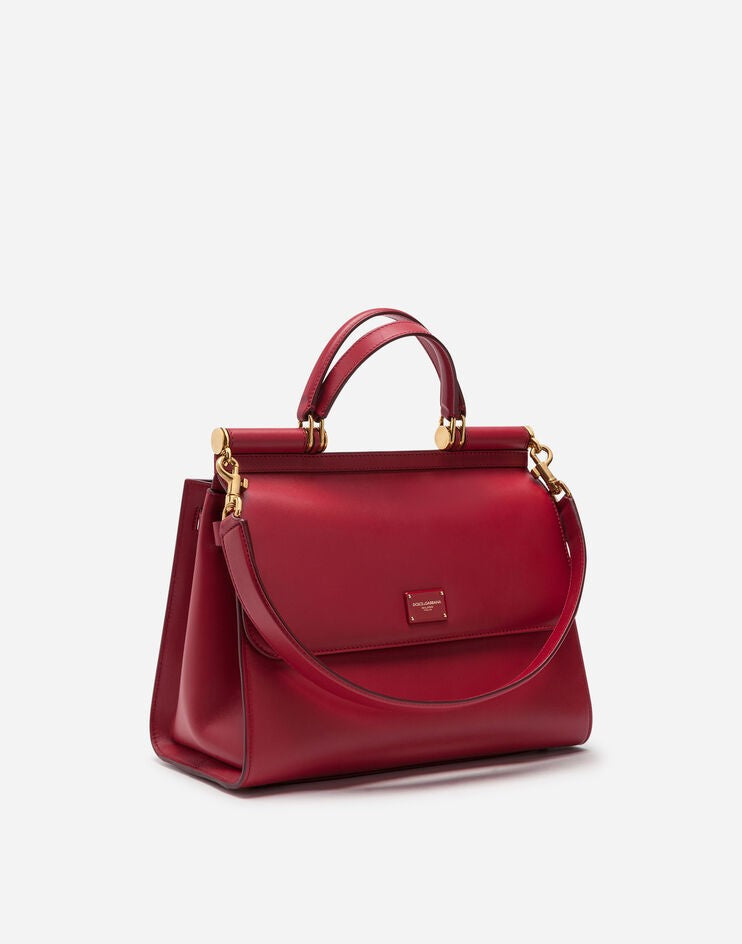 Dolce &amp; Gabbana Large Calfskin Sicily Bag