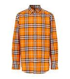 BURBERRY  Cotton Poplin Check Shirt