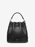 Michael Kors Monogramme Small Leather Bucket Bag