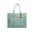 Coach Canvas and Recycled Leather Tote