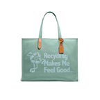 Coach Canvas and Recycled Leather Tote