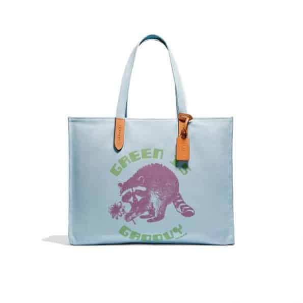 Coach Canvas and Recycled Leather Tote