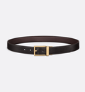 Black and Brown Smooth Calfskin, 30 MM