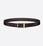Black and Brown Smooth Calfskin, 30 MM