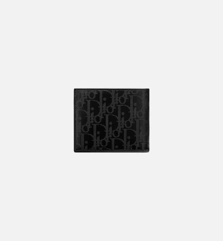 Black Dior Oblique Galaxy Leather
