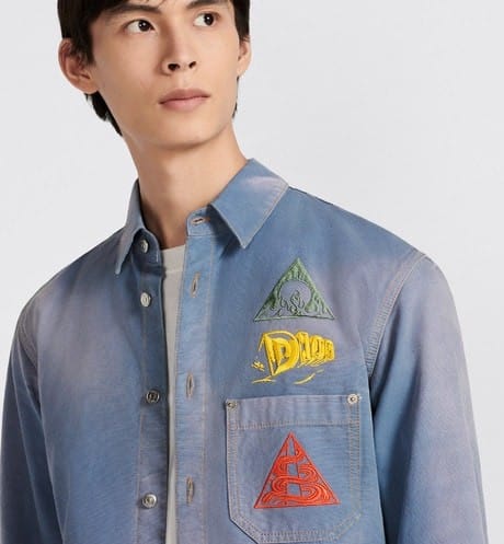 SHIRT Light Blue Cotton Denim