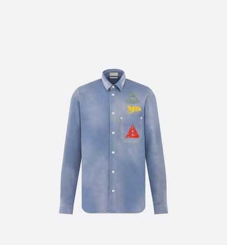 SHIRT Light Blue Cotton Denim
