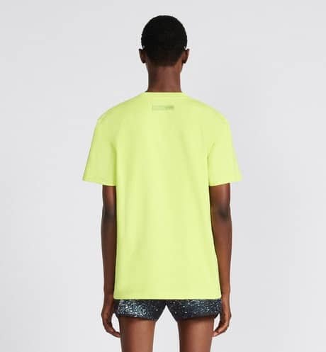 RELAXED-FIT T-SHIRT Yellow Cotton Jersey