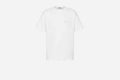 CD Icon Relaxed-Fit T-Shirt White Cotton Jersey