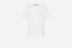 CD Icon Relaxed-Fit T-Shirt White Cotton Jersey