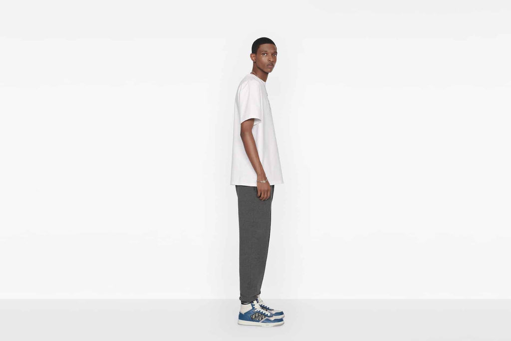 Christian Dior Couture Relaxed-Fit T-Shirt White Cotton Jersey