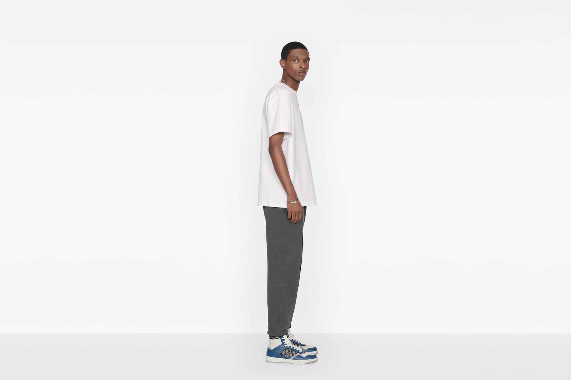Christian Dior Couture Relaxed-Fit T-Shirt White Cotton Jersey