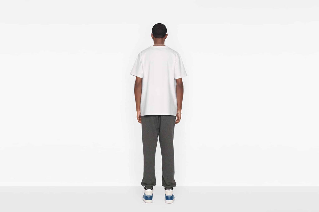 Christian Dior Couture Relaxed-Fit T-Shirt White Cotton Jersey