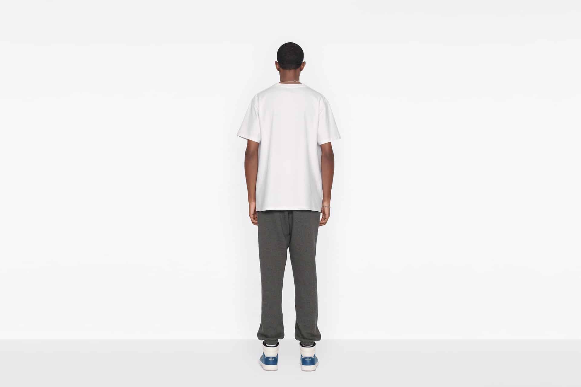 Christian Dior Couture Relaxed-Fit T-Shirt White Cotton Jersey