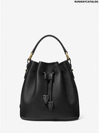 Michael Kors Monogramme Small Leather Bucket Bag