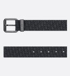 Black Micro Dior Oblique Jacquard, 35 MM